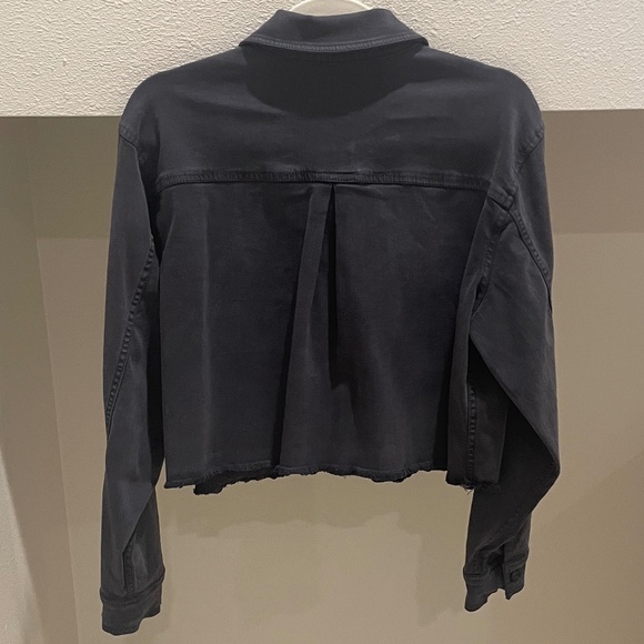 Splendid Grey Cropped Jacket (Size M) - Picture 3 of 8